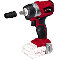 Einhell TE-CW 18 Li BL Solo Power X-Change - Llave de impacto de batería- Ion de litio- 18V- 215Nm- luz LED y adaptador…